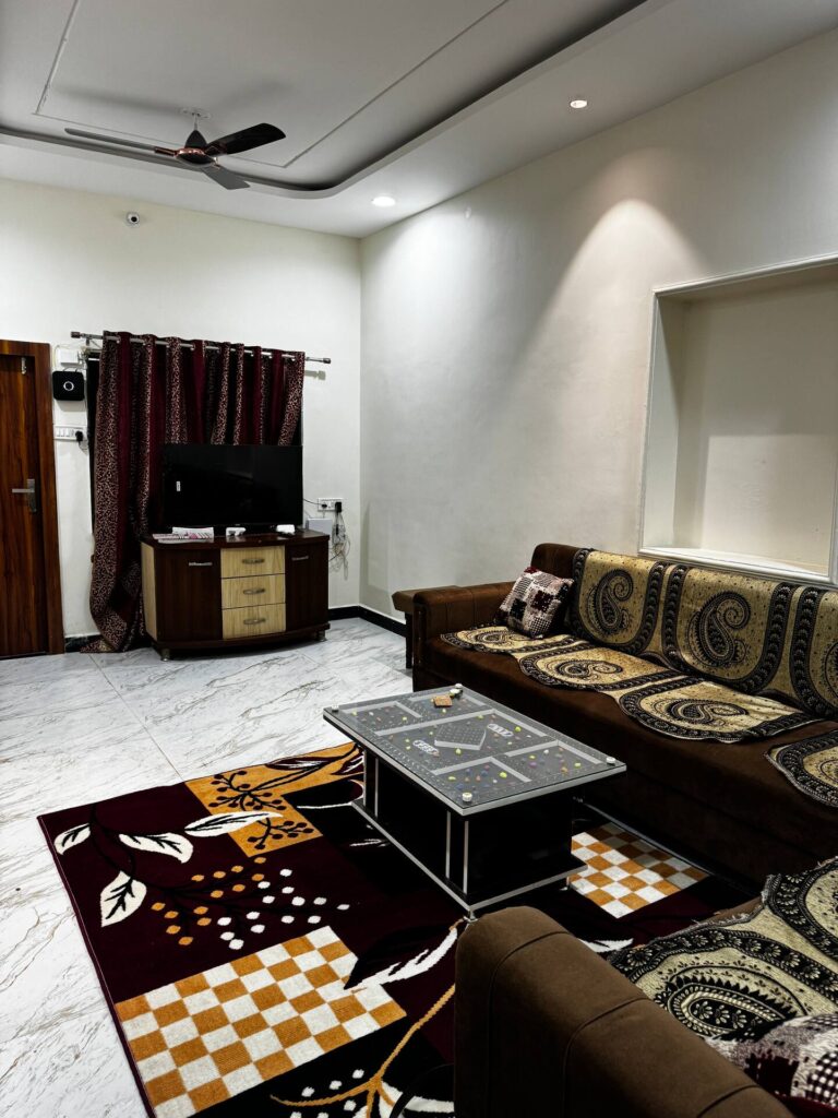 Living room with sofa set